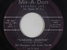 Northern Soul 45 - Pat Thompson & Archie Powell - Darling - Mir-A-Don - mp3