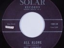 Doo Wop R&B 45 DEL-LOURDS All Alone SOLAR HEAR