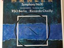 Mahler Symphony No 10 Radio Symphony Orchestra Berlin, Ricardo Chailly 2 LP set