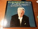 Rubinstein Plays Chopin 6 LP NM Box set orig booklet BEAUTIFUL  classical vinyl