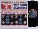 BEATLES VS. FOUR SEASONS The International Battle Of The Century VEE JAY 2xLP