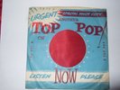 URGENT TOP POP SPECIAL RUSH COPY BEATLES DEMO 45 SLEEVE.