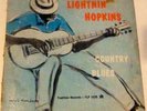 Country Blues by Lightnin' Hopkins  Vinyl Tradition Records 1959