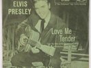 ELVIS PRESLEY: Love Me Tender ’56 RCA 47-6643 Rare Green PS 45 HEAR