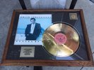 BRUCE SPRINGSTEEN TUNNEL OF LOVE Gold Plated Album DISPLAY