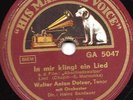 Tenor Walter Anton Dotzer aus Wien : In mir klingt ein Lied  + Tahai Mara Tahai