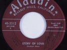 R&B Doo Wop 45 FIVE KEYS Story Of Love ALADDIN HEAR