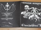SATANIC WARMASTER / CLANDESTINE BLAZE SPLIT LP