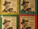 PROFESSOR HERMAN SCHNITZEL PENNSYLVANIA DUTCH HUMOR 45 RPM RECORDS (4) SET/LOT