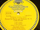 CLARA HASKIL / Mozart Piano Concerto Sonata / DGG Large Tulip RED SLPM 138 670