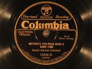 78 RPM --  Blind Willie Johnson, Columbia 14343, VV+ / V+  Blues - Gospel