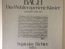 RICHTER BACH WOHLTEMPERIERTE KLAVIER 2 Eurodisc Melodia 85 629 XGK GERMANY 73 NM