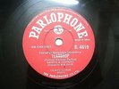 SANTO AND JOHNNY red parlophone teardrop/long walk home RARE 78 RPM INDIA VG+