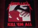 Metallica - Kill 'Em All (Original Vinyl LP 1983 - Music For Nations)
