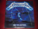 Metallica - Ride the Lightning (Vinyl LP 1984 Music for Nations)