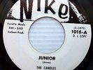 CANDLES soul r&b PROMO near-Mint 45 with strings JUNIOR b/w DOWN ON MY KNEES J12