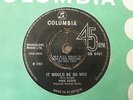 Pink Floyd - It Would Be So Nice 1968 UK 45 COLUMBIA PSYCH