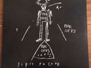 The Offs- First Record limited reissue CLEAR VINYL Basquiat unique cover art