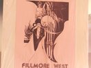 PINK FLOYD    FILLMORE WEST   CBM 3909   Very Rare Plain White Label