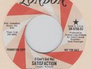 THE ROLLING STONES SATISFACTION 7 INCH 45 RARE PROMO BRIT ROCK PSYCH MICK JAGGER