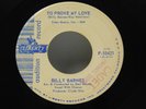 Billy Barnes 45 TO PROVE MY LOVE / UNTIL, Liberty  VG+