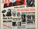 GUNS N' ROSES - G N' R LIES LP - 1988 GEFFEN + WITHDRAWN INNER  924198-1  1A /1B