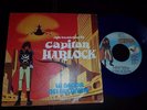 CAPITAN HARLOCK - SIGLA CARTONE ANIMATO 45 GIRI BLU