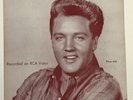 ELVIS PRESLEY - VERY HARD TO FIND ORIGINAL USA  SHEET MUSIC