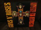 GUNS 'N ROSES APPETITE FOR DESTRUCTION VINYL RECORD ALBUM WITH INNER SLEEVE