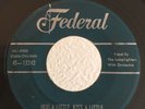 Soul Doo Wop R&B Rocker 45 The Lamplighters Hug A Little on Federal HEAR