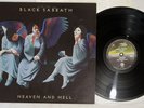 BLACK SABBATH HEAVEN AND HELL VERTIGO RJ-7672 Japan Vinyl LP