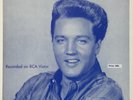 ELVIS PRESLEY - VERY HARD TO FIND ORIGINAL USA  SHEET MUSIC