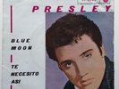 ELVIS PRESLEY-HARD TO SINGLE FROM SPAIN FOR BLUE MOON-COMPACT 33