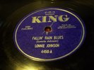 lonnie johnson 78 king fallin' rain blues/good night darling 4450