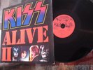 KISS Alive II Casablanca LP  RED Label French Pressing