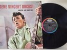MINT Gene Vincent Rocks  & the Blue Caps Roll LP France1976 Capitol Mono REISSUE