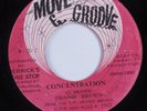 Reggae 45 DENNIS BROWN Concentration MOVE GROOVE HEAR