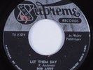 Reggae 45 BOB ANDY Let Them Say SUPREME HEAR