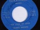 Reggae 45 DENNIS BROWN The Look Of Love CLOCKTOWER HEAR