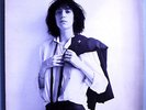PATTI SMITH HORSES MEGA-RARE ORIG'75 ARISTA WHITE LABEL PROMO LP w/BIG PRESS KIT