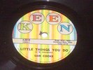 Clean 1959 Shellac 78 RPM Sam Cooke KEEN The Little Things You do 4-2018 EE+