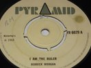 7 inch I AM THE RULER - DERRICK MORGAN,LISTEN