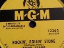 Original Andy Starr Rockin rollin stone Rockabilly 78 rpm