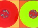 Bjork Volta Red / Neon Green Vinyl Colour LP Record Björk TPLP460LTD