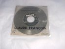 SP JUKE BOX POCHETTE CIBLE EO CLAUDE FRANCOIS SUR LE BANC 21 +1