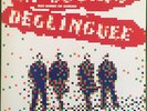 LP ART COVER BY SPACE INVADER LA SOURIS DEGLINGUEE / SUR LES TOITS DU PALACE