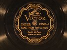 78 RPM -- David McCarn, Victor 23506, E- / V+ Country