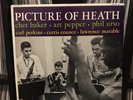 1961 M- Chet Baker Picture of Heath Playboys Record Art Pepper Carl Perkins MONO
