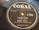 BUDDY HOLLY* LISTEN TO ME / I'M GONNA LOVE YOU TO*EX