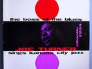 BIG JOE TURNER BOSS OF THE BLUES VERY RARE ORIG '56 ATLANTIC BLACK LABEL MONO LP